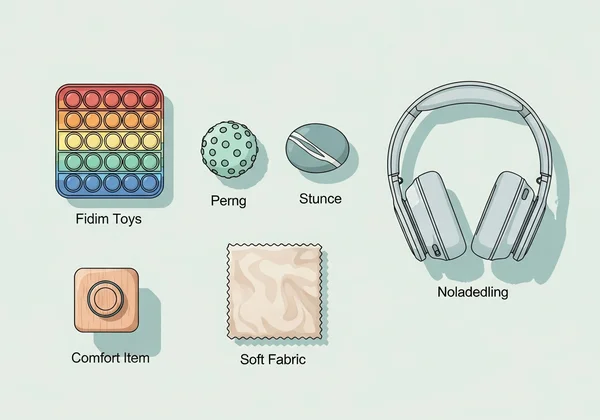 ชุดเครื่องมือสำหรับสตีมและของเล่นสำหรับกระตุ้นประสาทสัมผัสเพื่อความสบาย