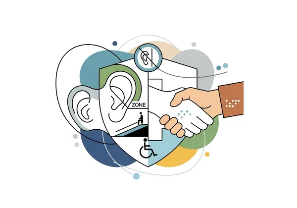 Symbols of patient rights and support